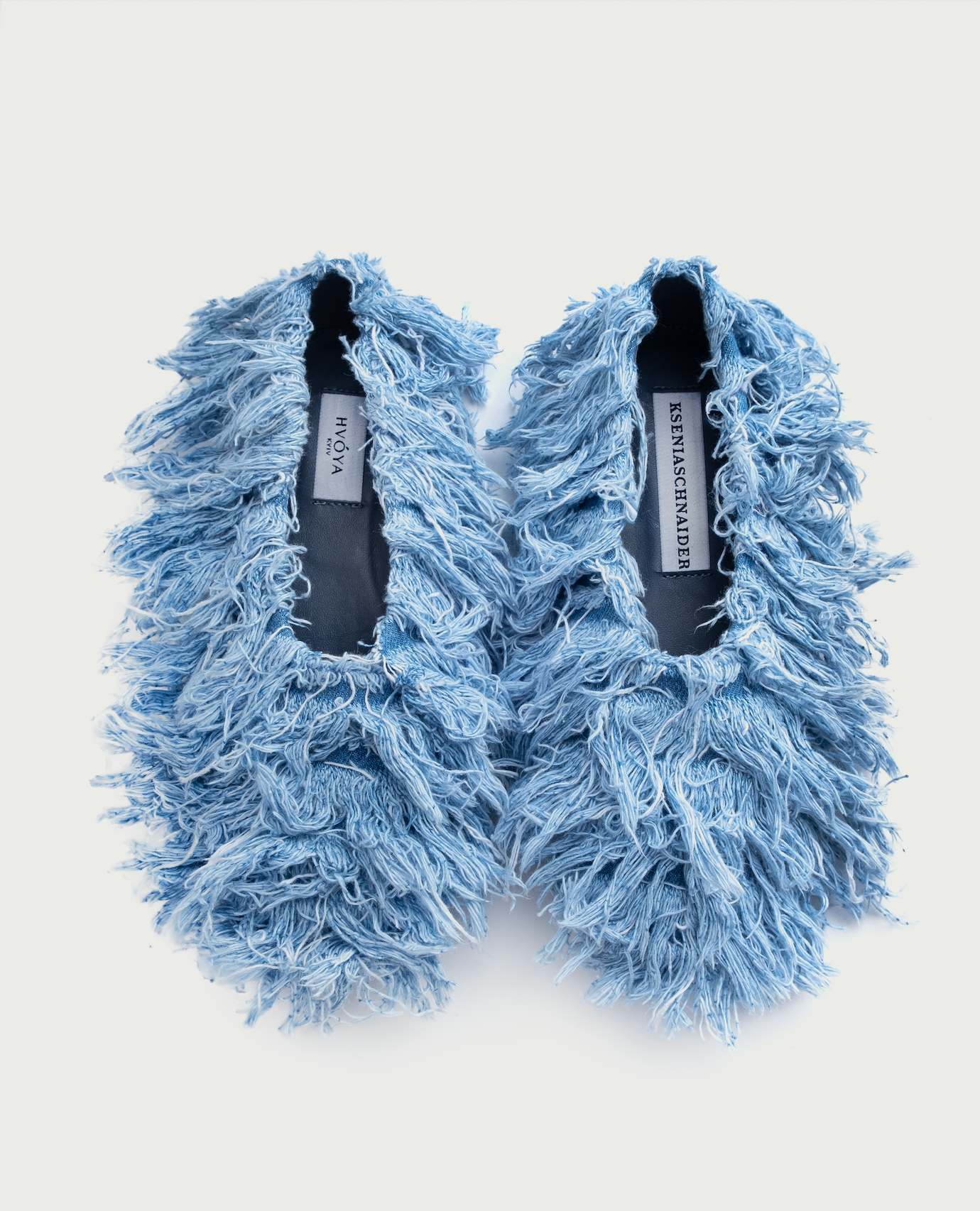 Buy Denim Fur-Fur – by Ksenia Schnaider | Ethical & Sustainable Fashion