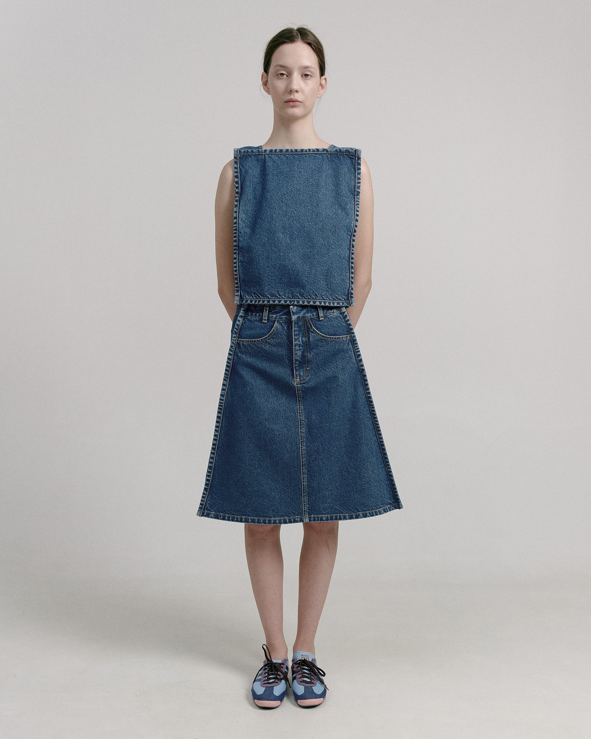 Buy Square Long Top – by Ksenia Schnaider | Ethical & Sustainable Fashion