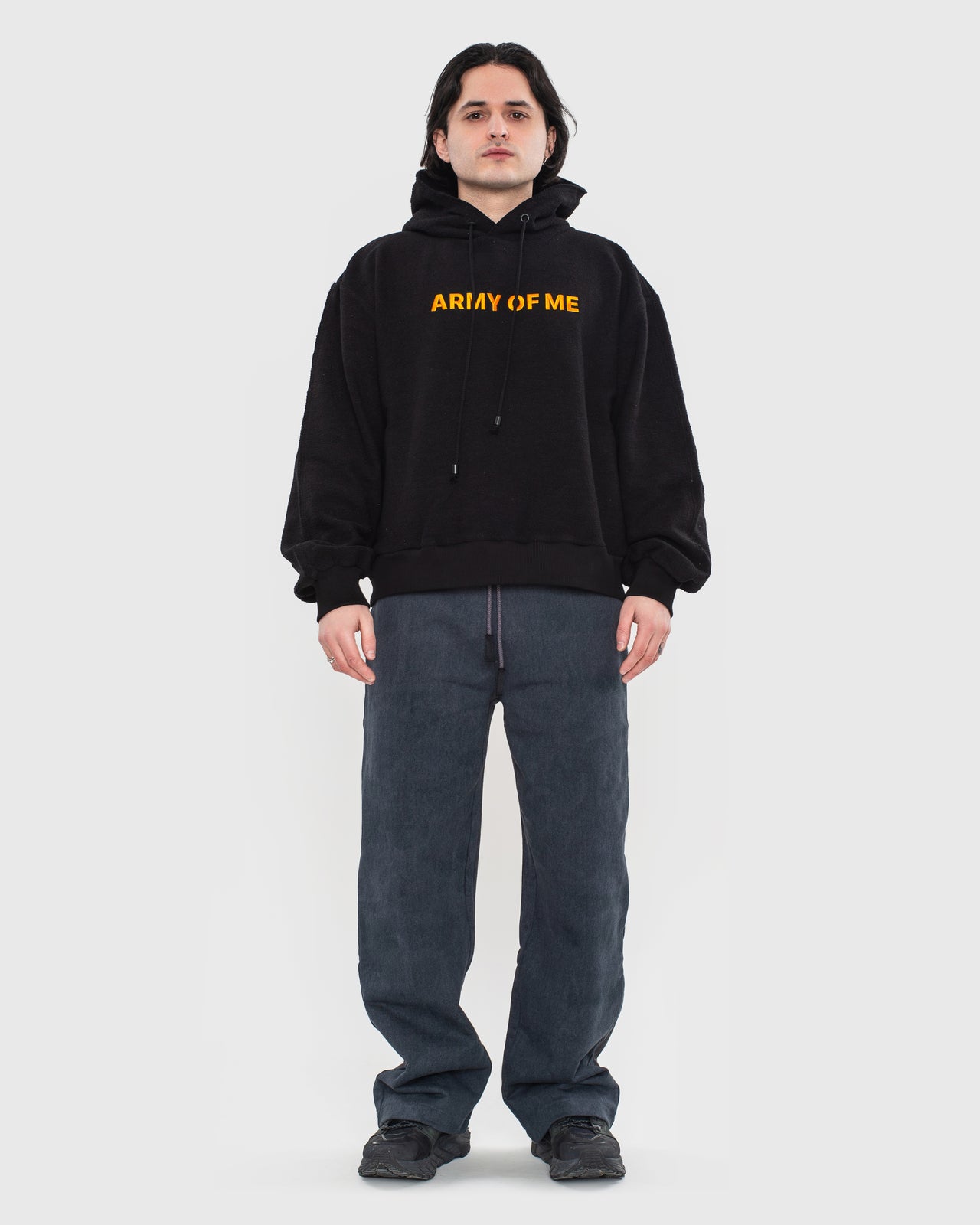 Buy Reversed Hoodie Army Of Me – Tops by Ksenia Schnaider | Ethical & Sustainable Fashion