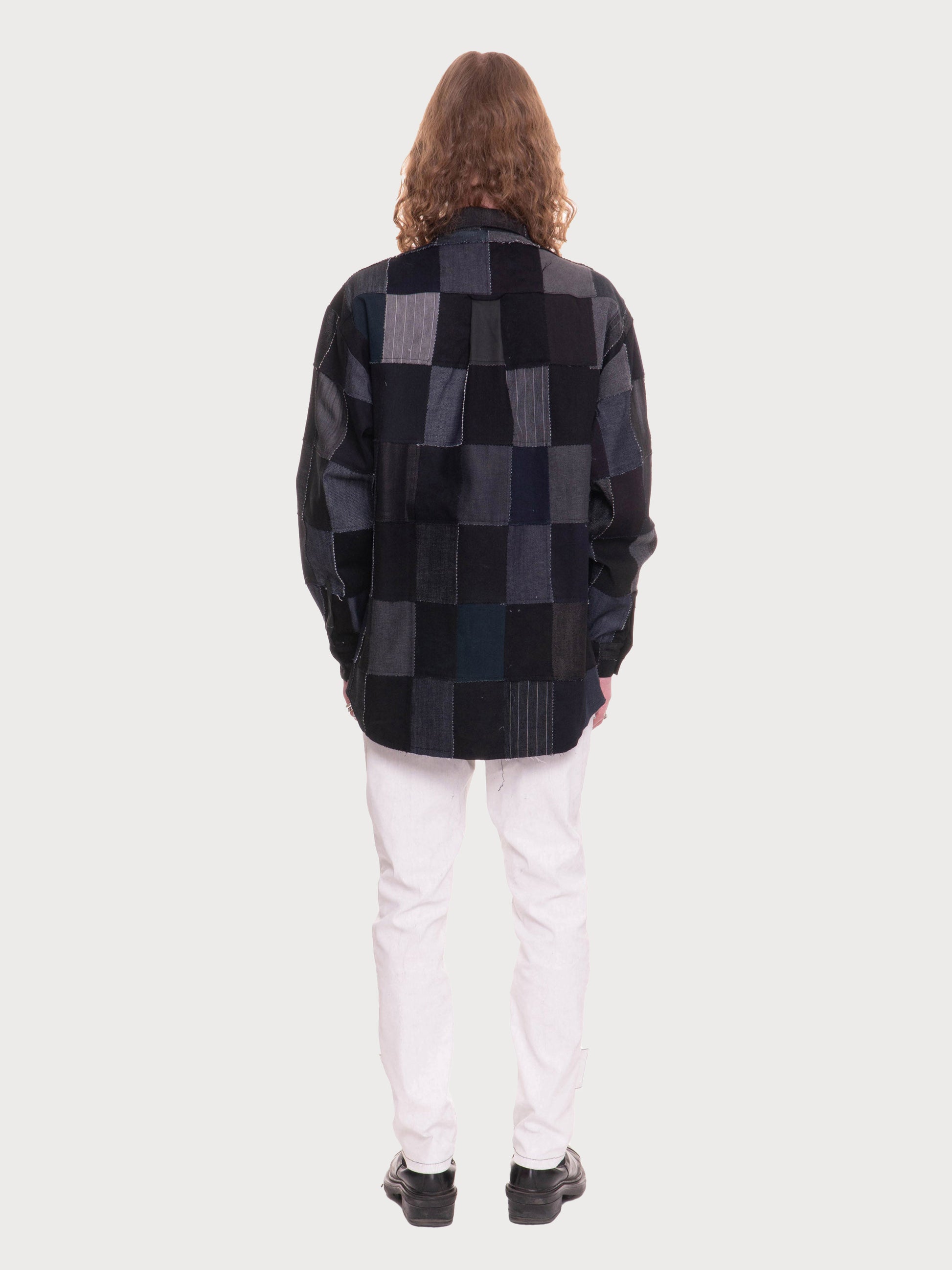 Buy Denim Fabric Swatches Shirt – Tops by Ksenia Schnaider | Ethical & Sustainable Fashion