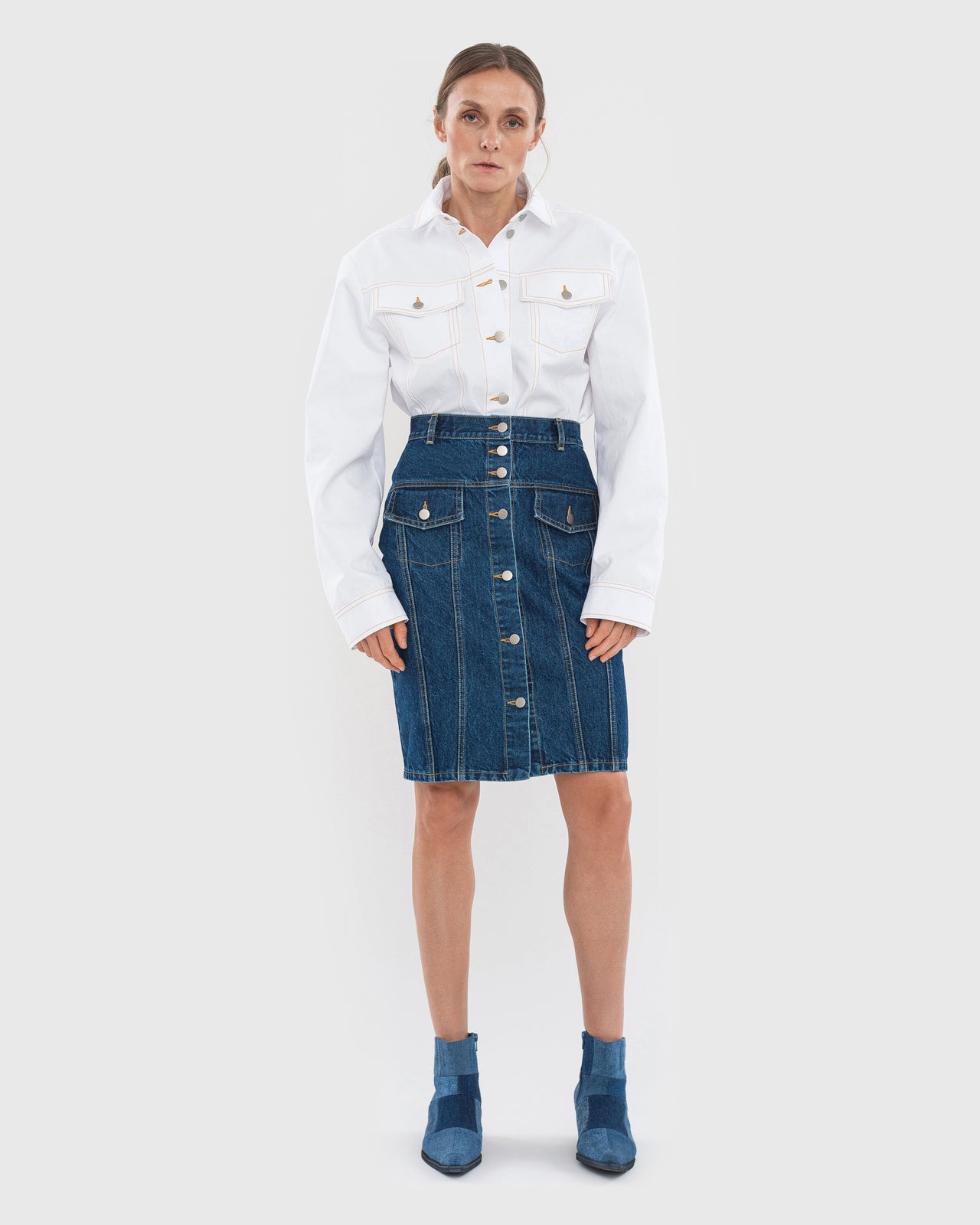 Сорочка Facing Denim