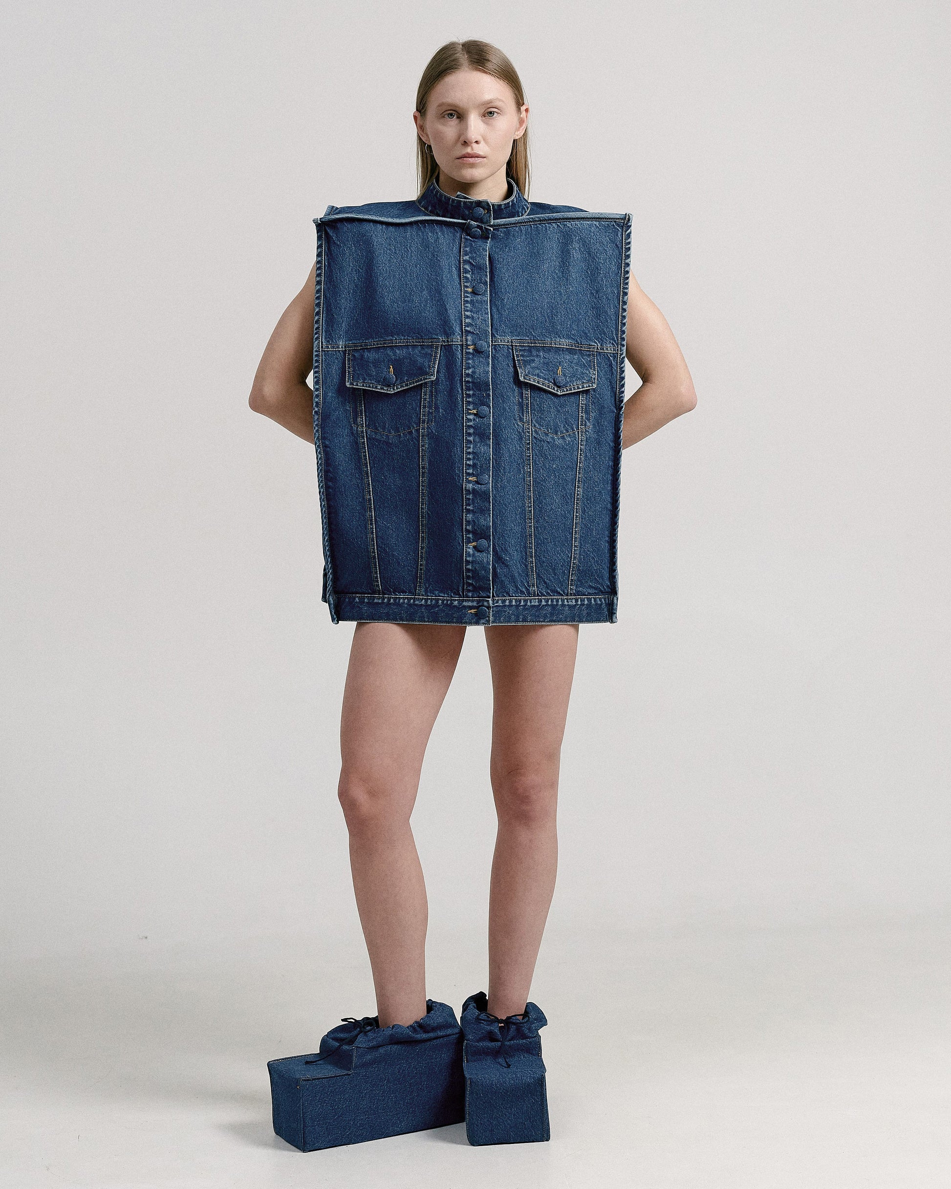 Buy Square Vest – by Ksenia Schnaider | Ethical & Sustainable Fashion