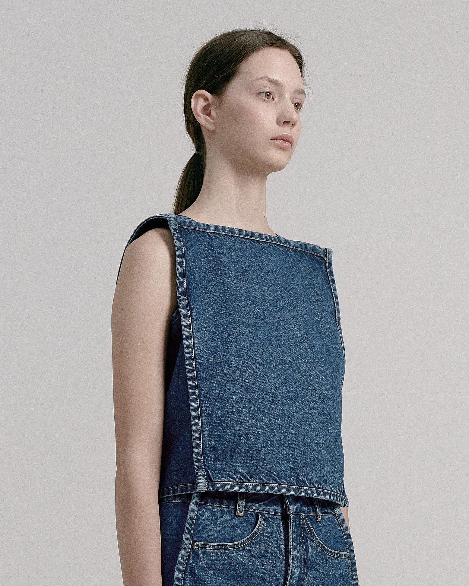 Buy Square Long Top – by Ksenia Schnaider | Ethical & Sustainable Fashion