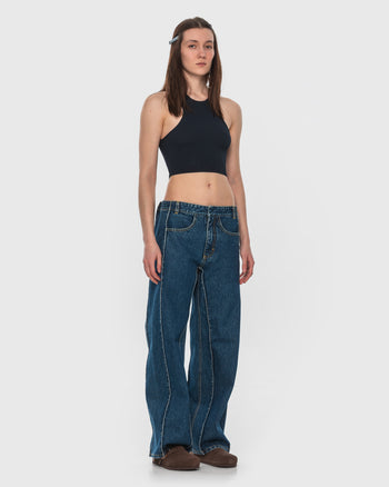 Buy Adjusted Square Jeans – by Ksenia Schnaider | Ethical & Sustainable Fashion