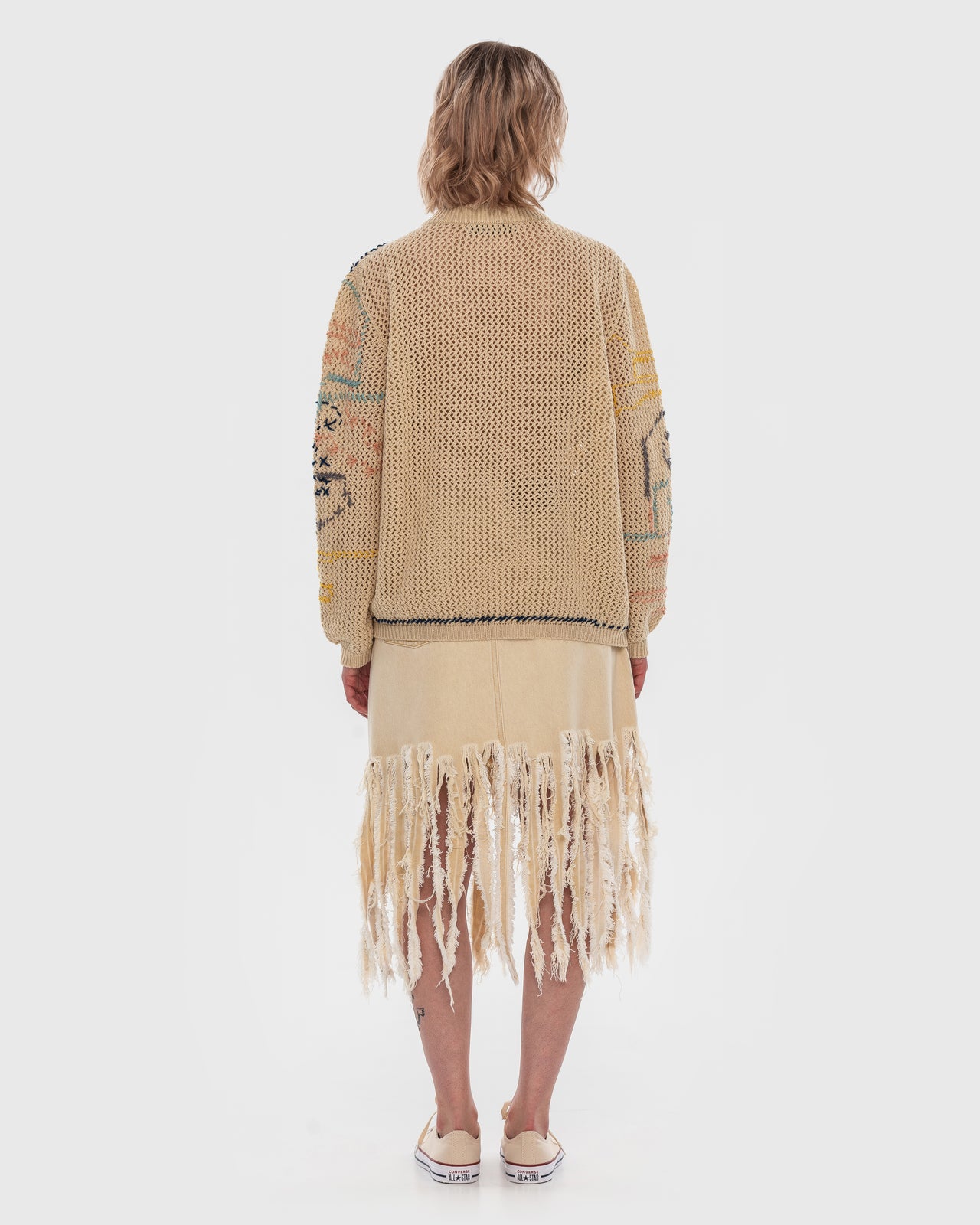 Buy Doodle Crochet Cardigan – Tops by Ksenia Schnaider | Ethical & Sustainable Fashion