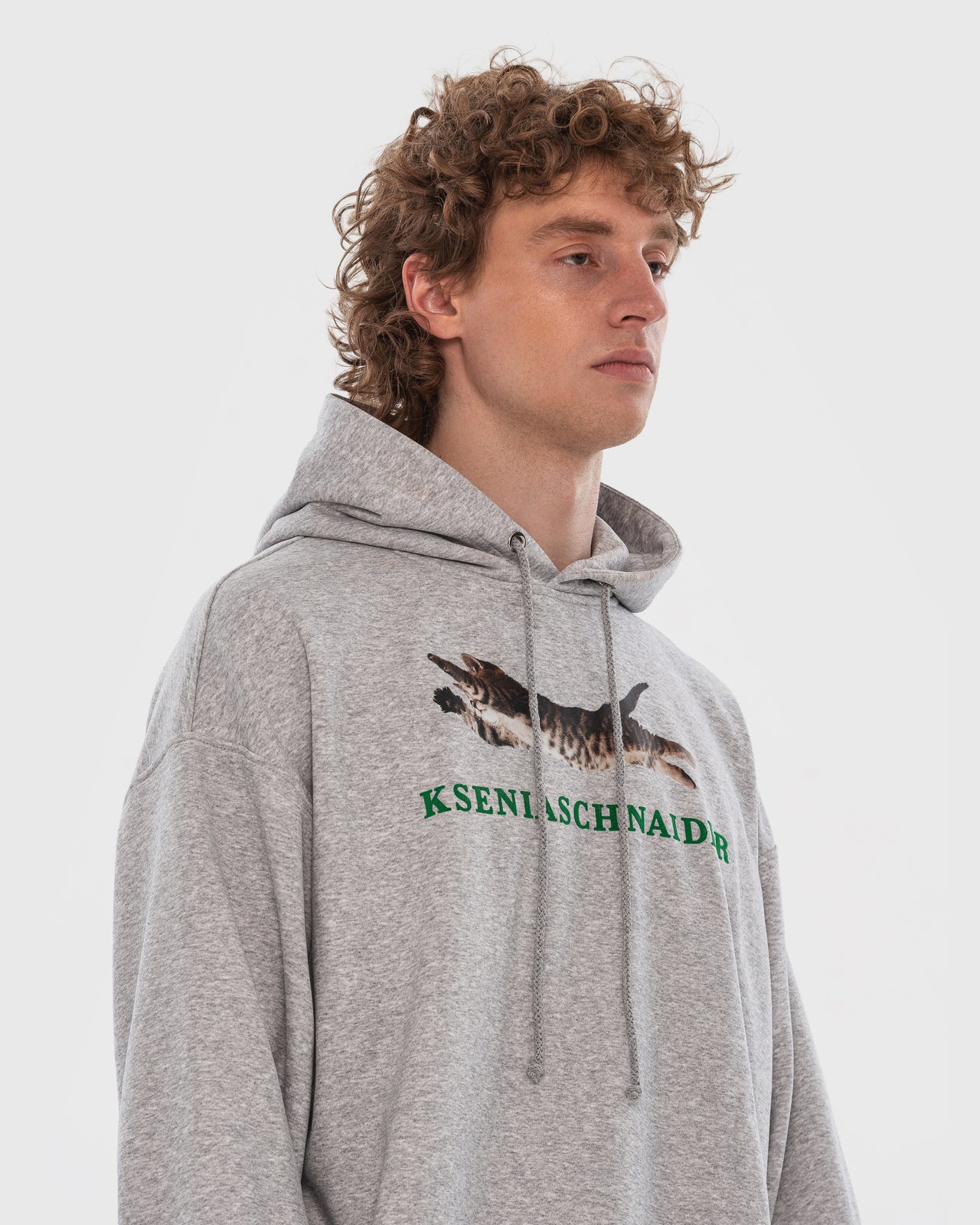 Buy Flying Kitten Hoodie – Tops by Ksenia Schnaider | Ethical & Sustainable Fashion