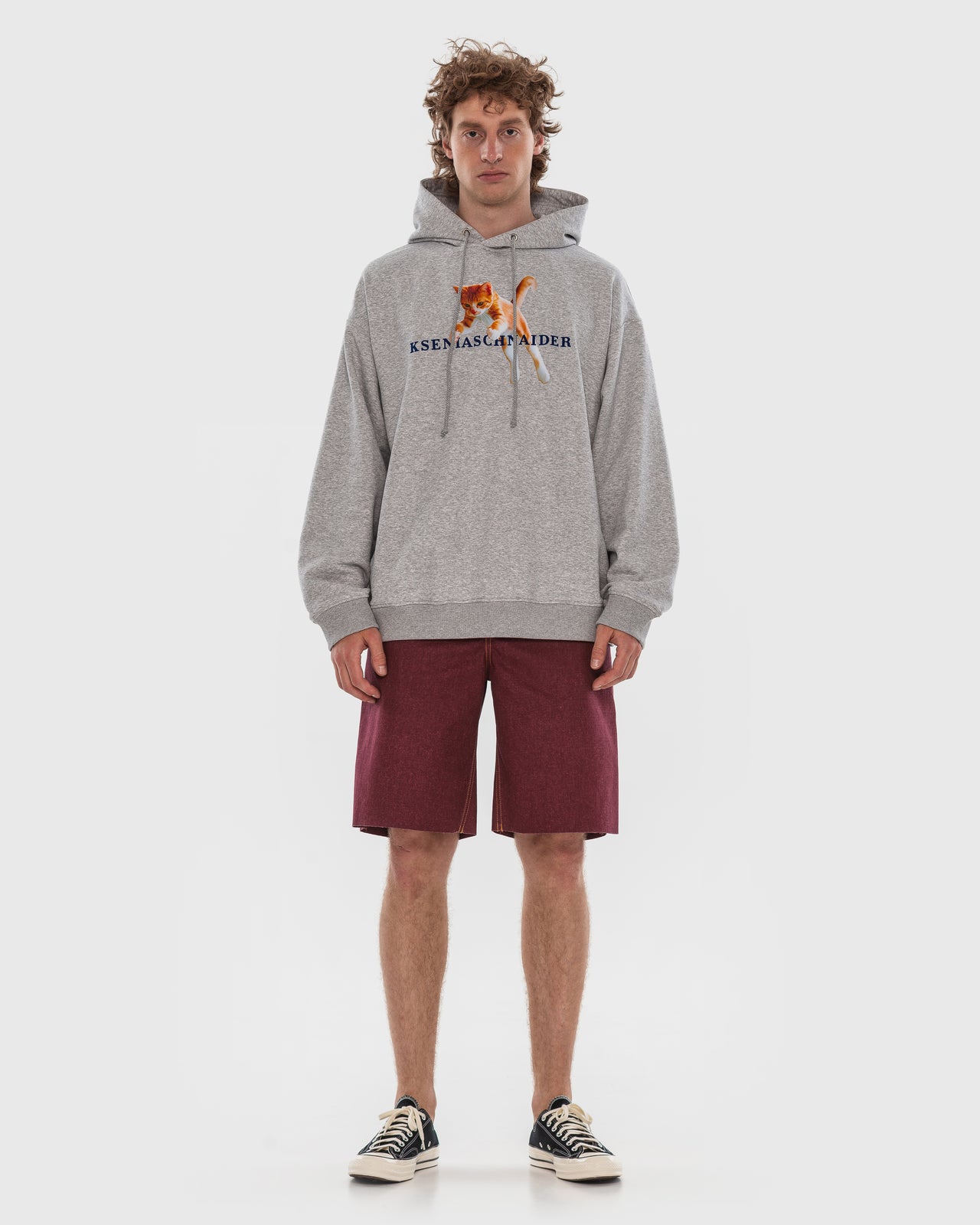 Buy Flying Kitten Hoodie – Tops by Ksenia Schnaider | Ethical & Sustainable Fashion
