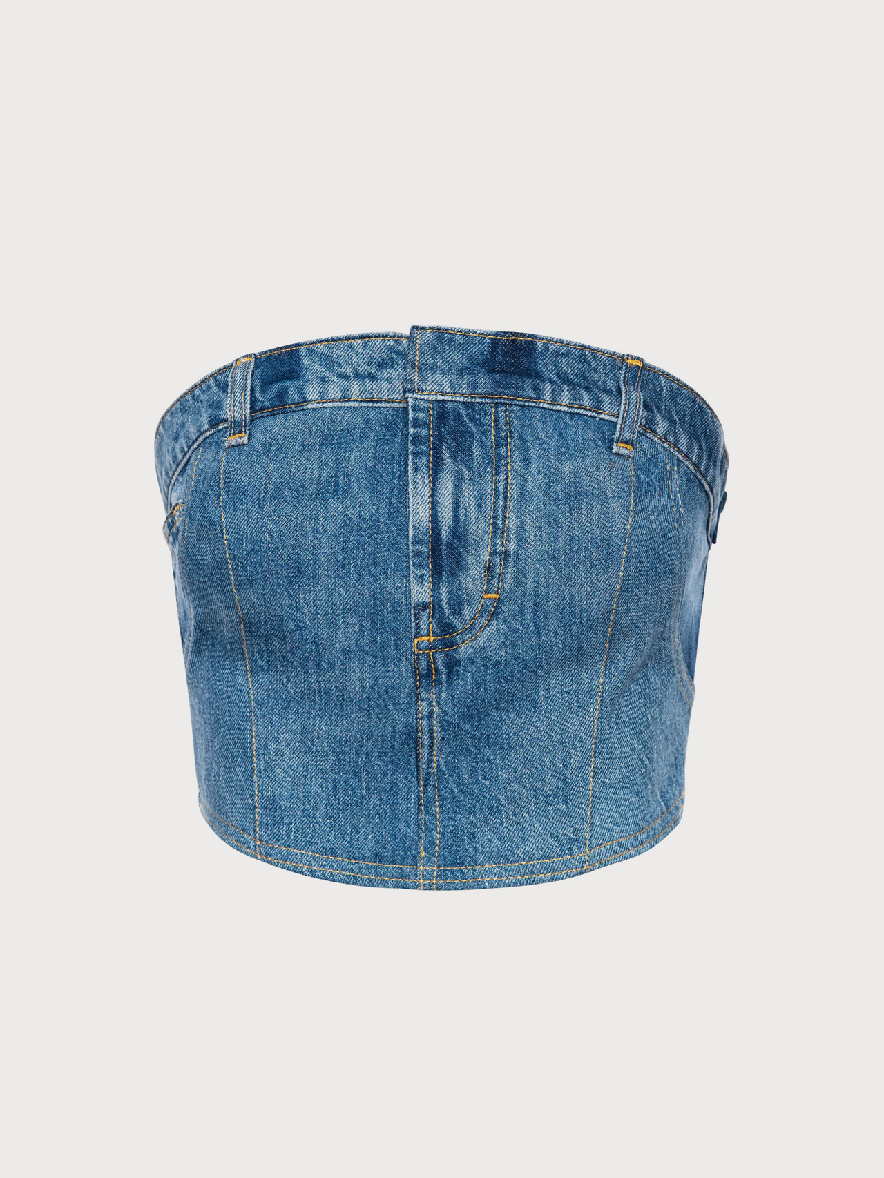 Buy Ex-Jeans Top on Zipper – Tops by Ksenia Schnaider | Ethical & Sustainable Fashion