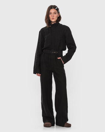 Buy Linen Elvis Overall – Dresses by Ksenia Schnaider | Ethical & Sustainable Fashion