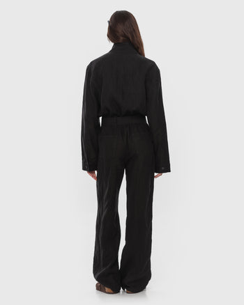 Buy Linen Elvis Overall – Dresses by Ksenia Schnaider | Ethical & Sustainable Fashion