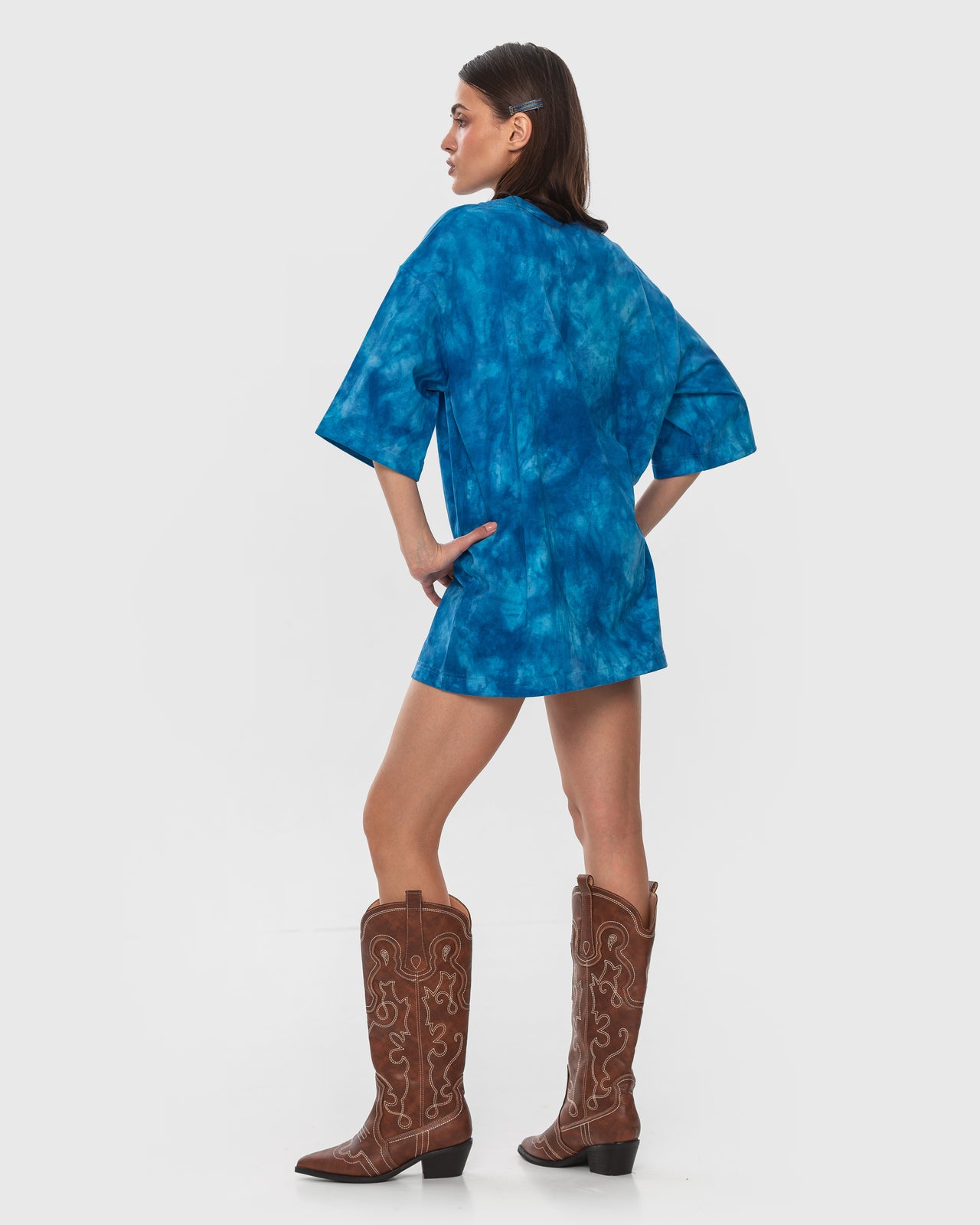 Buy Tie Dye T-Shirt Humans Wear Jeans – Tops by Ksenia Schnaider | Ethical & Sustainable Fashion