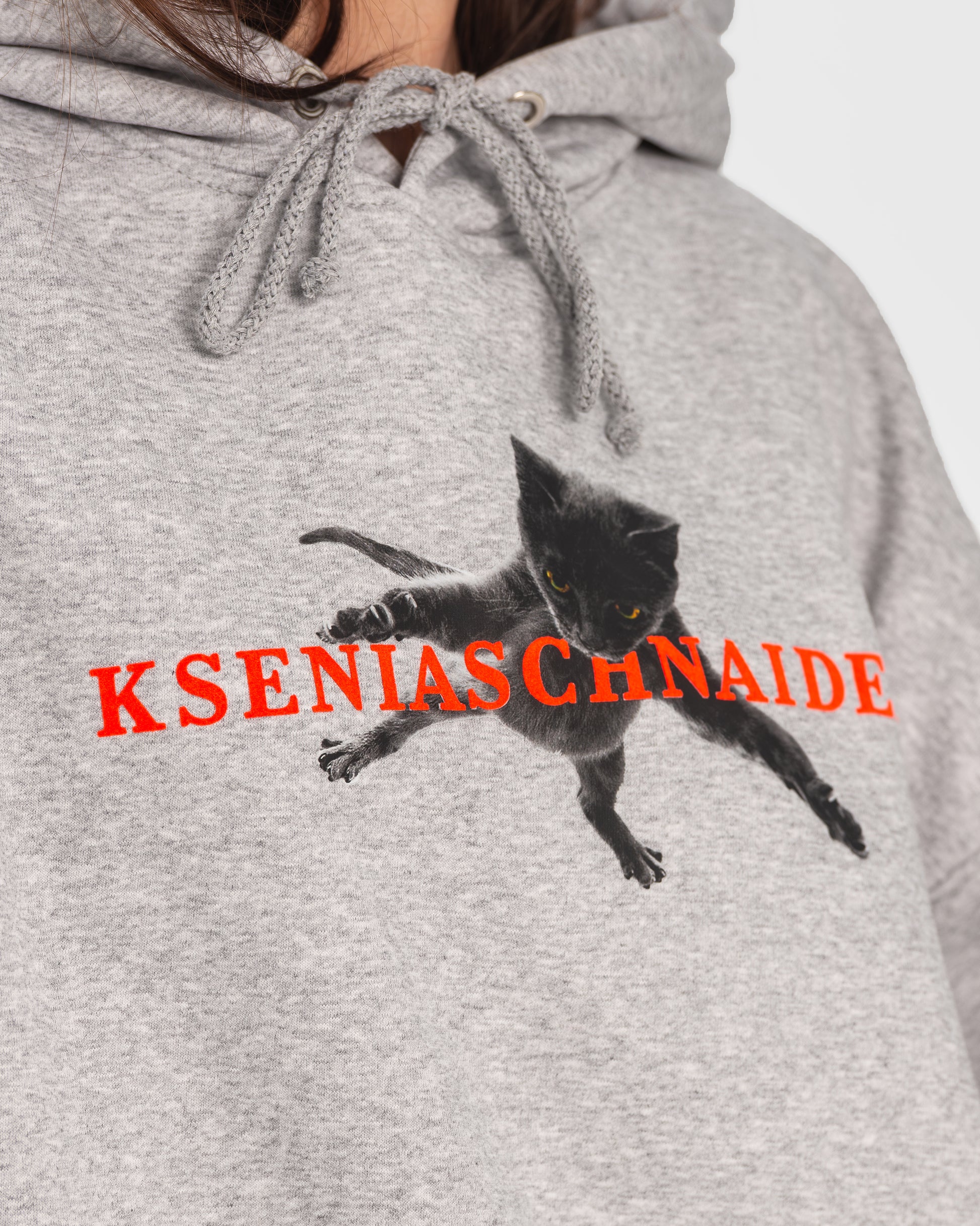 Buy Flying Kitten Hoodie – Tops by Ksenia Schnaider | Ethical & Sustainable Fashion