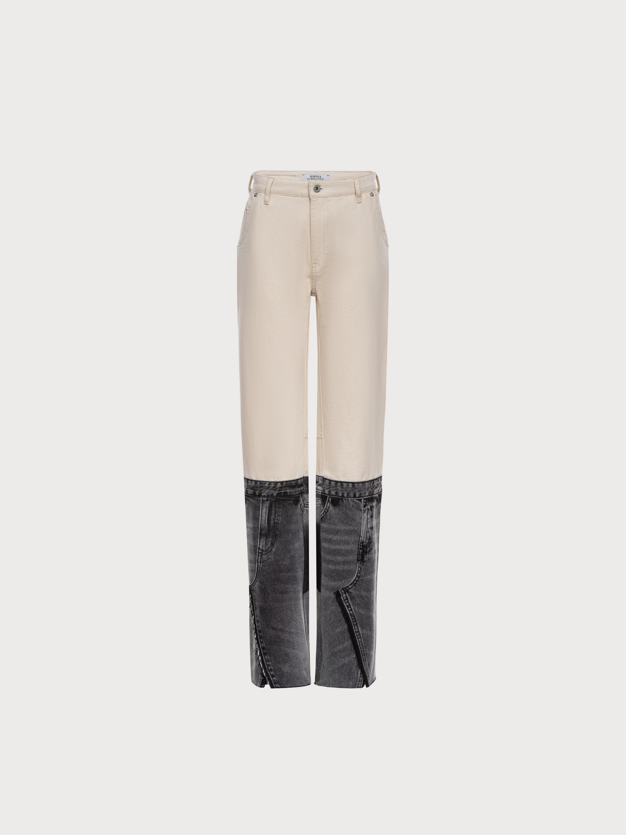Buy Aberration Straight Leg Jeans – Bottoms by Ksenia Schnaider | Ethical & Sustainable Fashion