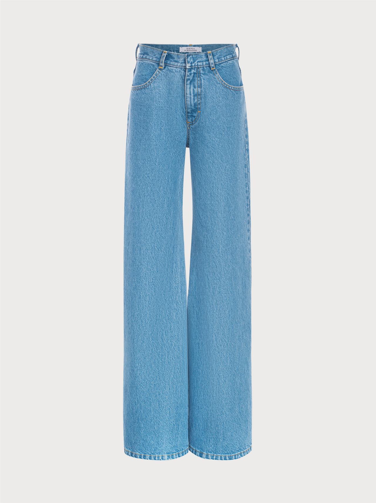 Buy Flared Jeans – Bottoms by Ksenia Schnaider | Ethical & Sustainable Fashion
