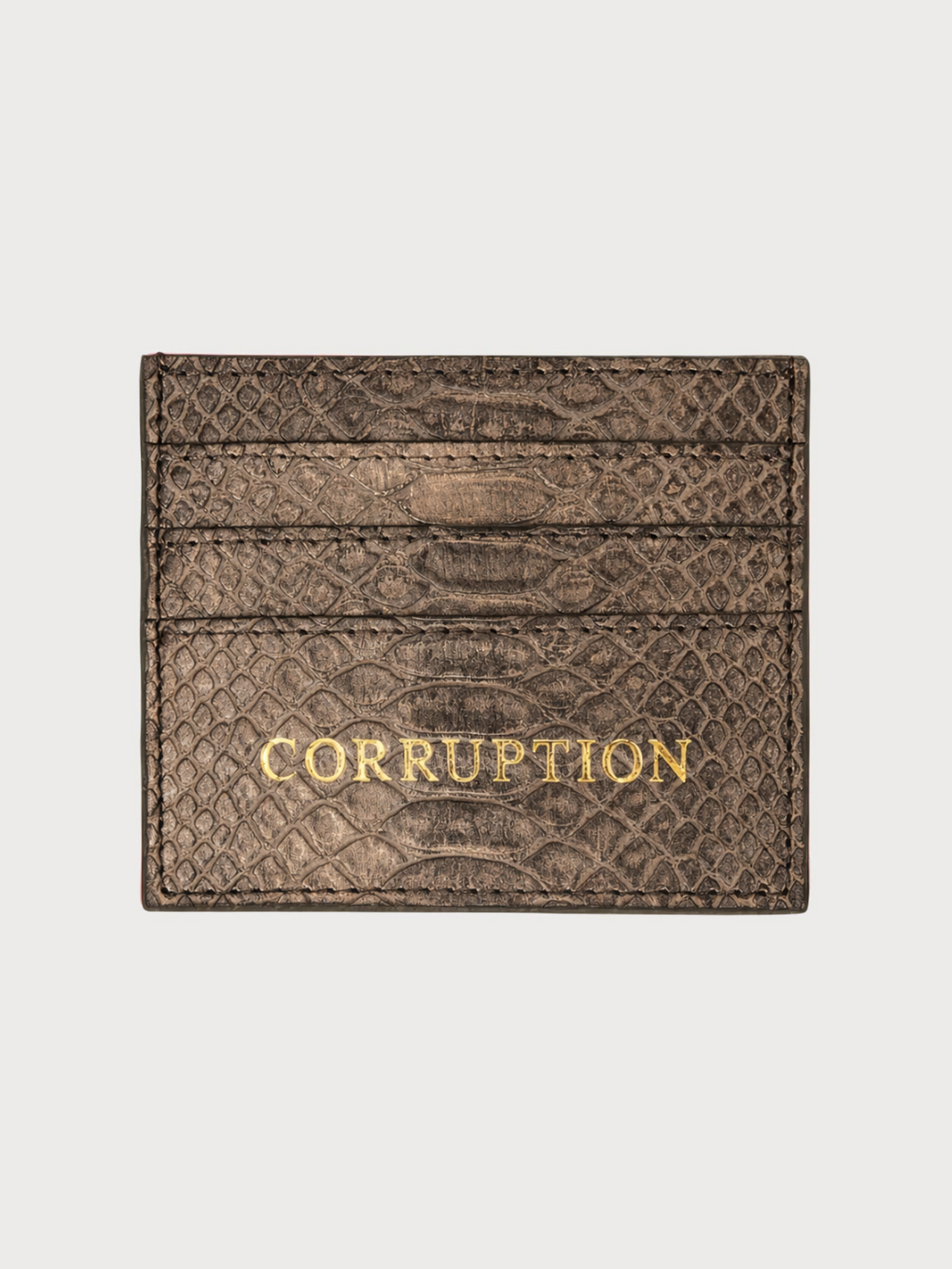 Buy Corruption Cardholder – Accessories by Ksenia Schnaider | Ethical & Sustainable Fashion