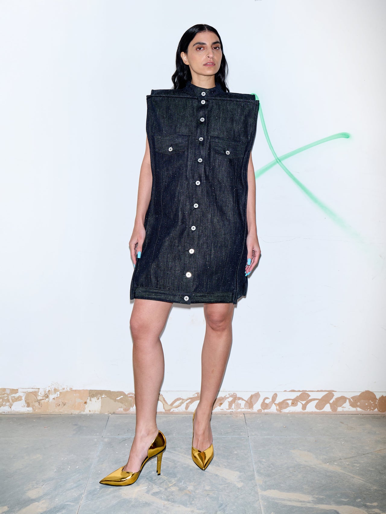 Buy Square Dress – by Ksenia Schnaider | Ethical & Sustainable Fashion