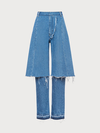 Buy Demi Denim Jeans – Bottoms by Ksenia Schnaider | Ethical & Sustainable Fashion