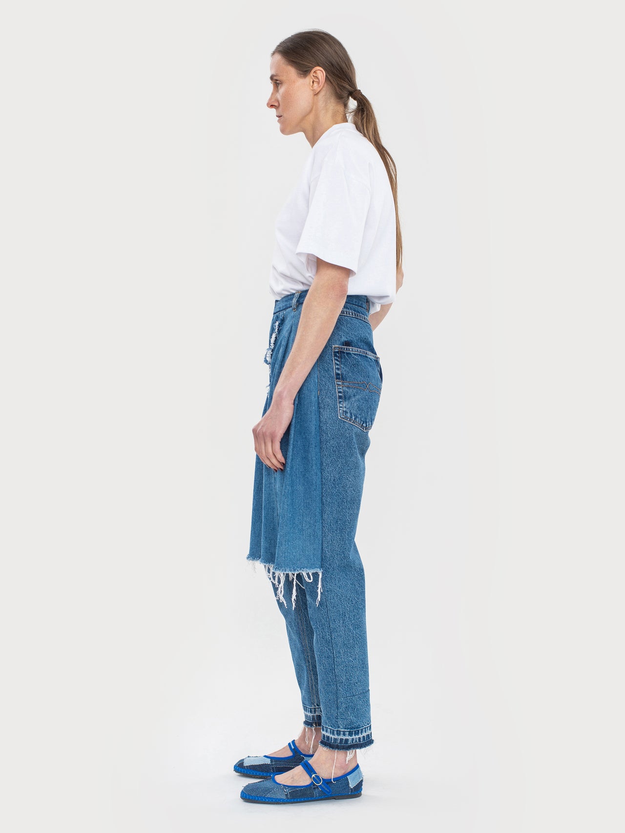 Buy Demi Denim Jeans – Bottoms by Ksenia Schnaider | Ethical & Sustainable Fashion