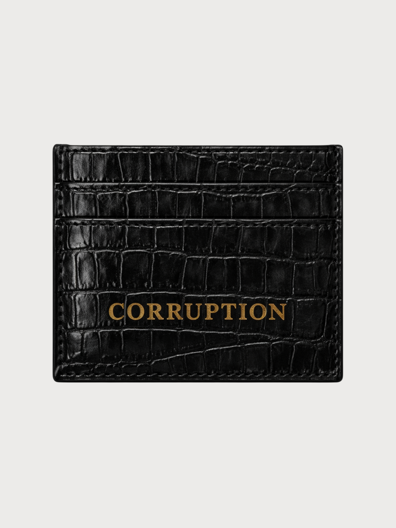 Buy Corruption Cardholder – Accessories by Ksenia Schnaider | Ethical & Sustainable Fashion