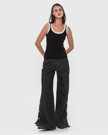 Buy Tearaway Jeans – Bottoms by Ksenia Schnaider | Ethical & Sustainable Fashion