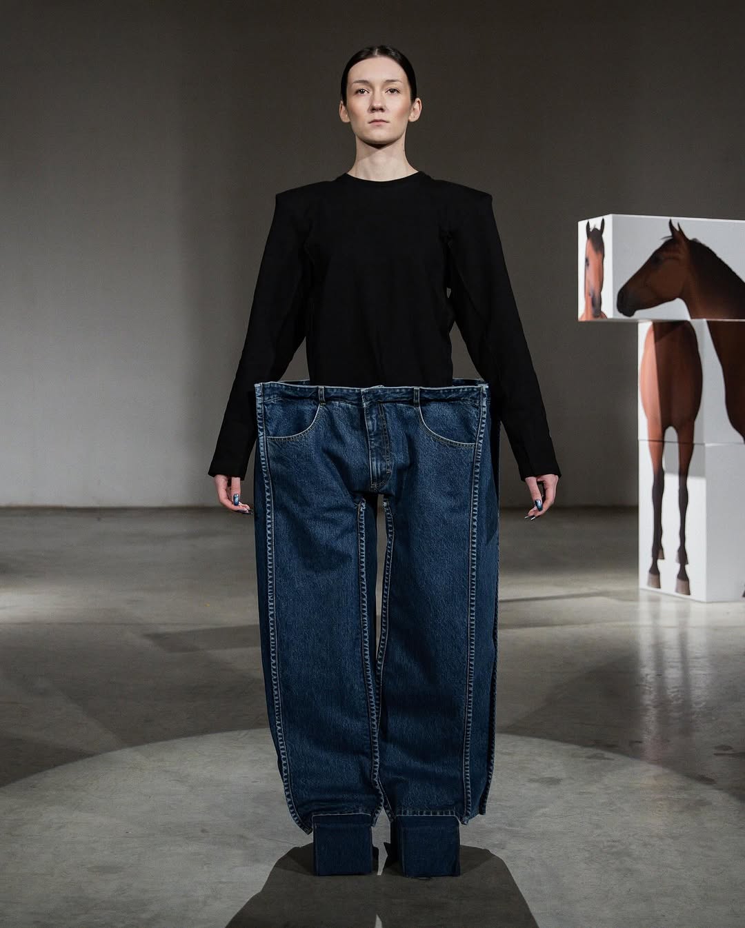 Buy THINK INSIDE THE BOX – by Ksenia Schnaider | Ethical & Sustainable Fashion