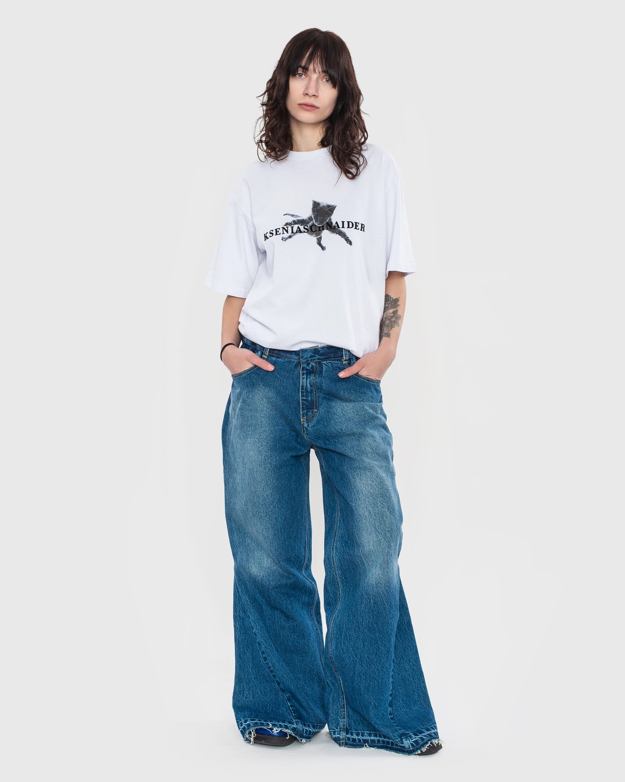 Buy Baggy Jeans – Bottoms by Ksenia Schnaider | Ethical & Sustainable Fashion