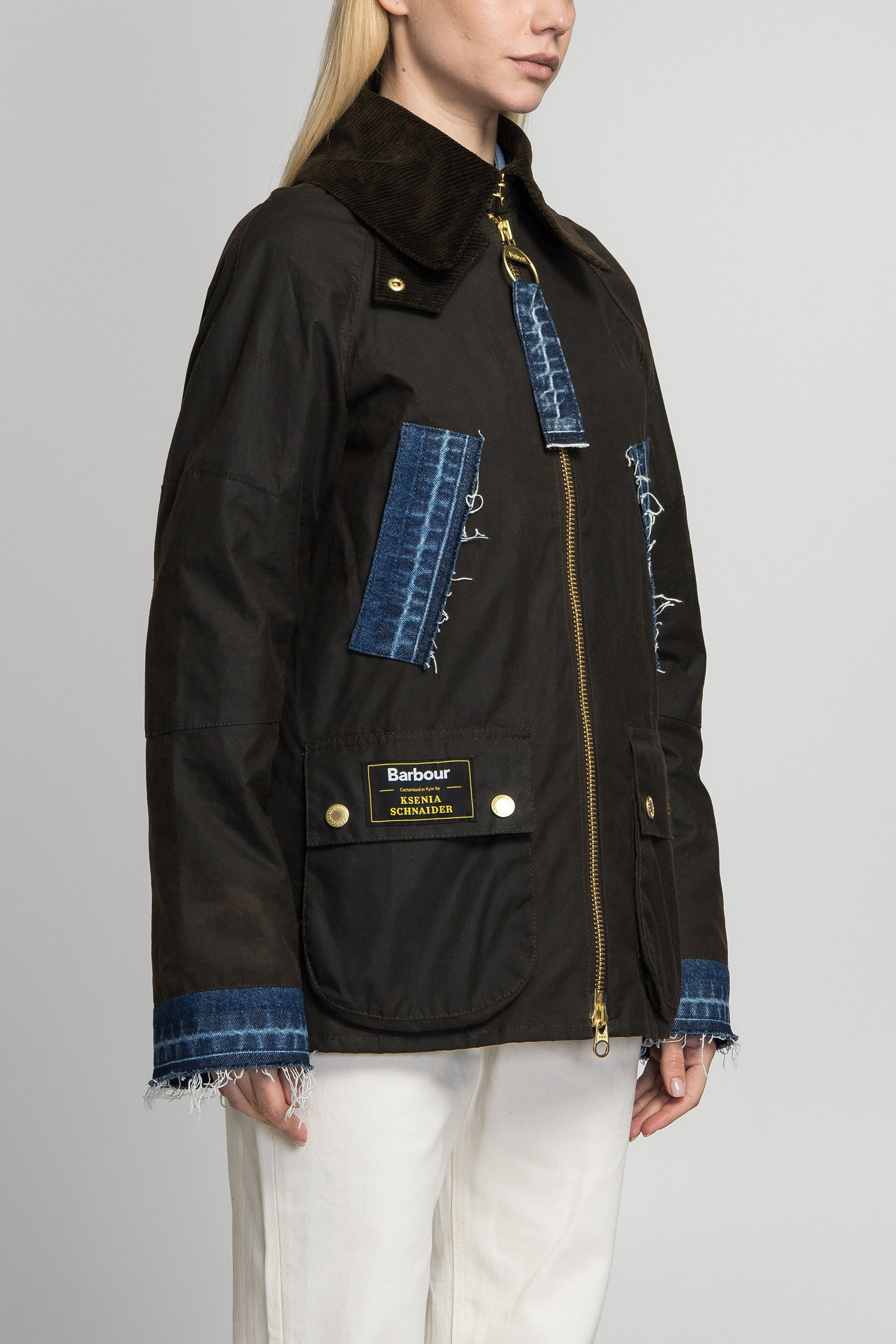 Buy ALLERSTON WAXED JACKET – Outerwear by Ksenia Schnaider | Ethical & Sustainable Fashion