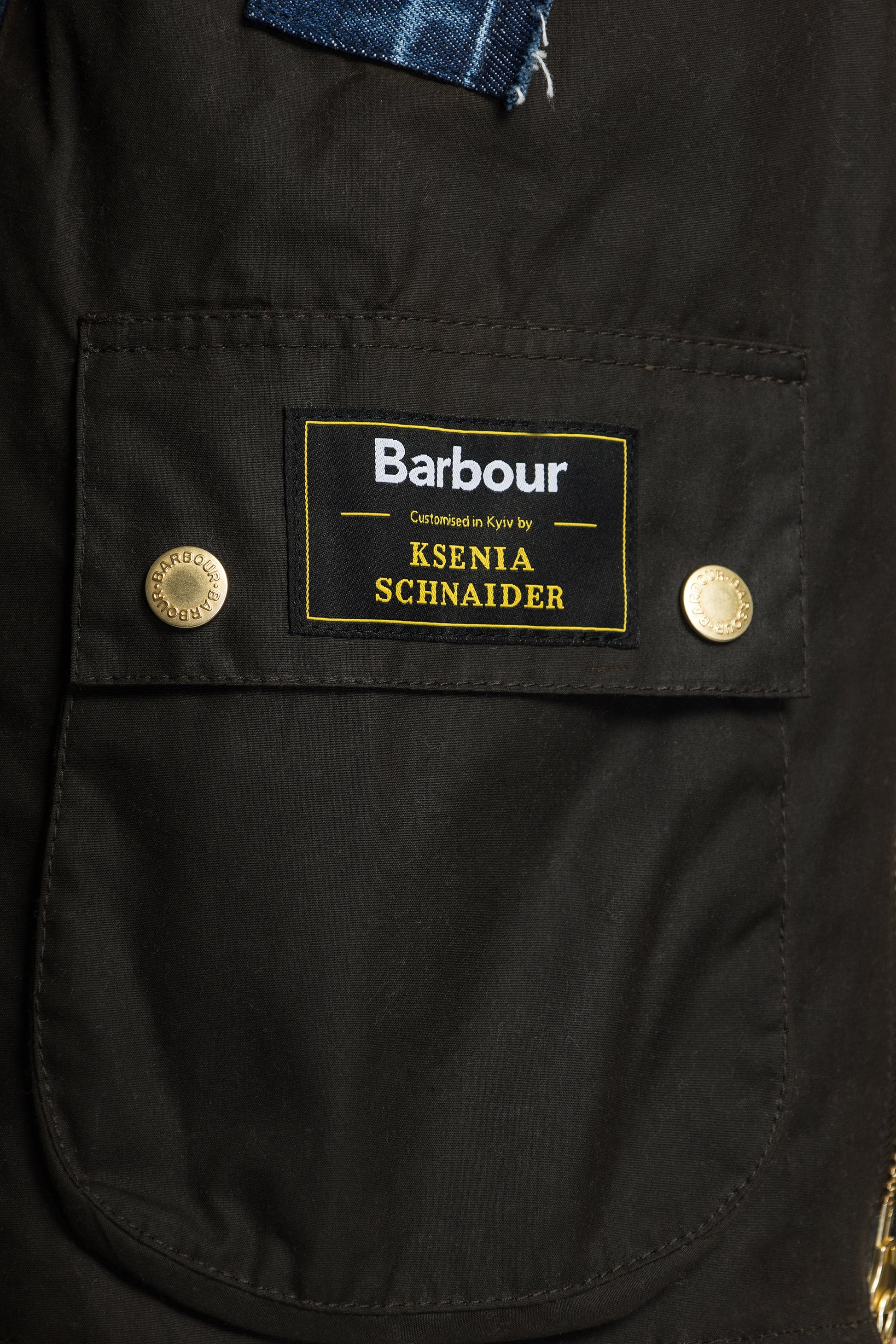 Buy ALLERSTON WAXED JACKET – Outerwear by Ksenia Schnaider | Ethical & Sustainable Fashion