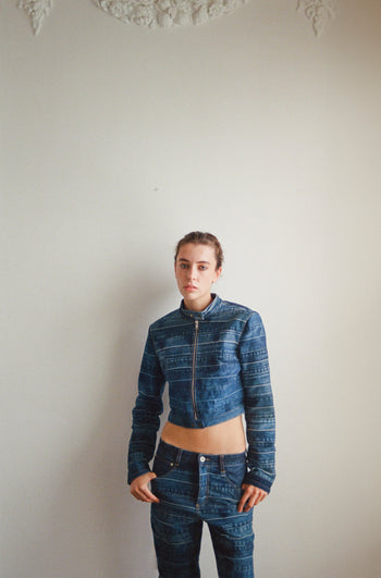 Rewaist Denim Jacket