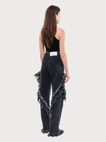 Buy Slim Cowboy Jeans – Bottoms by Ksenia Schnaider | Ethical & Sustainable Fashion