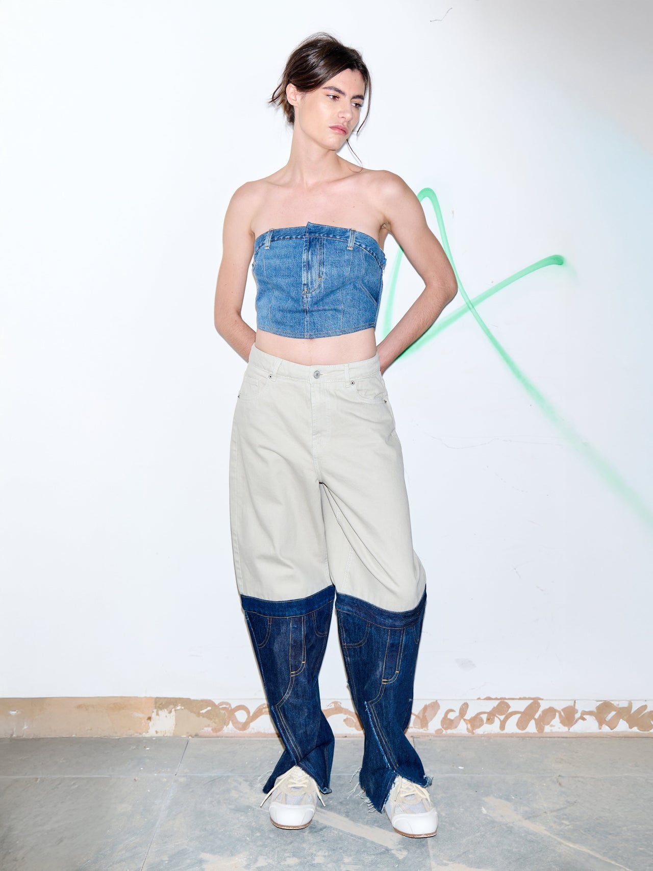 Buy Aberration Mom’s Jeans – Bottoms by Ksenia Schnaider | Ethical & Sustainable Fashion