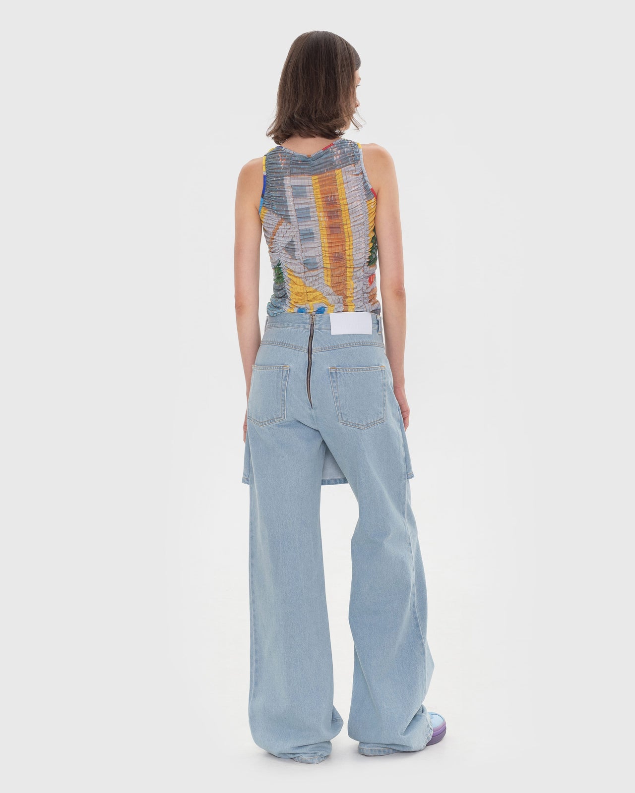 Buy Skirty Jeans – Bottoms by Ksenia Schnaider | Ethical & Sustainable Fashion