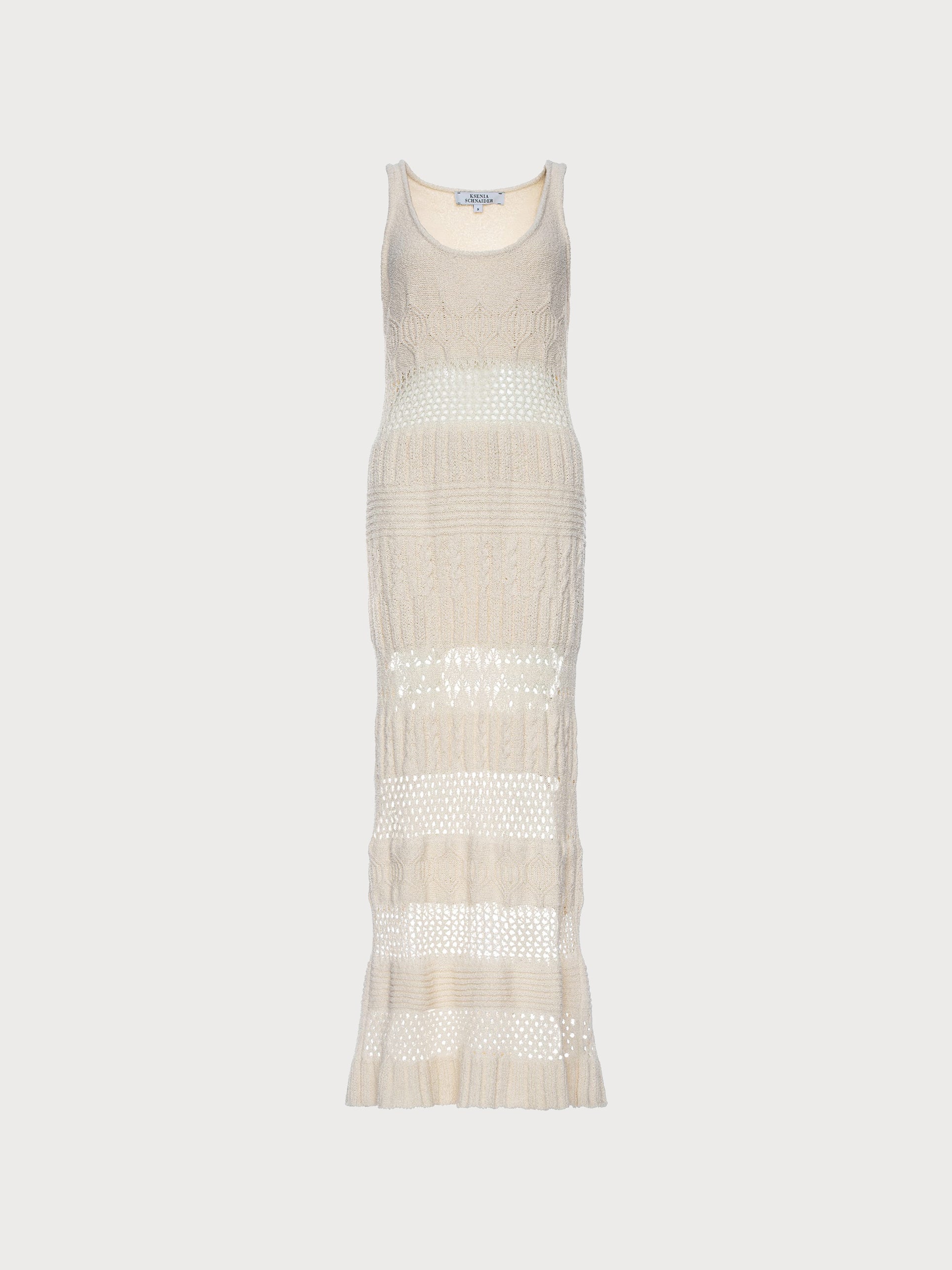 Buy Crochet Sleeveless Maxi Dress – Dresses by Ksenia Schnaider | Ethical & Sustainable Fashion