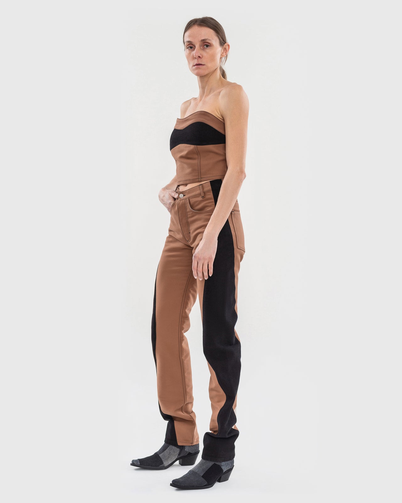 Buy Wavy Corset – Tops by Ksenia Schnaider | Ethical & Sustainable Fashion