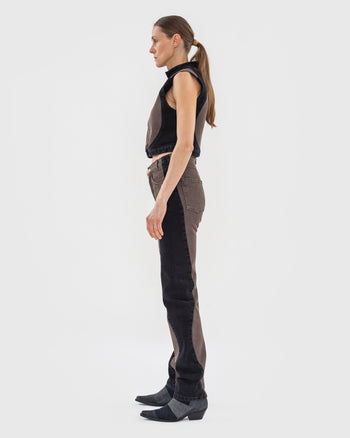 Жилет Cropped Wavy Vest