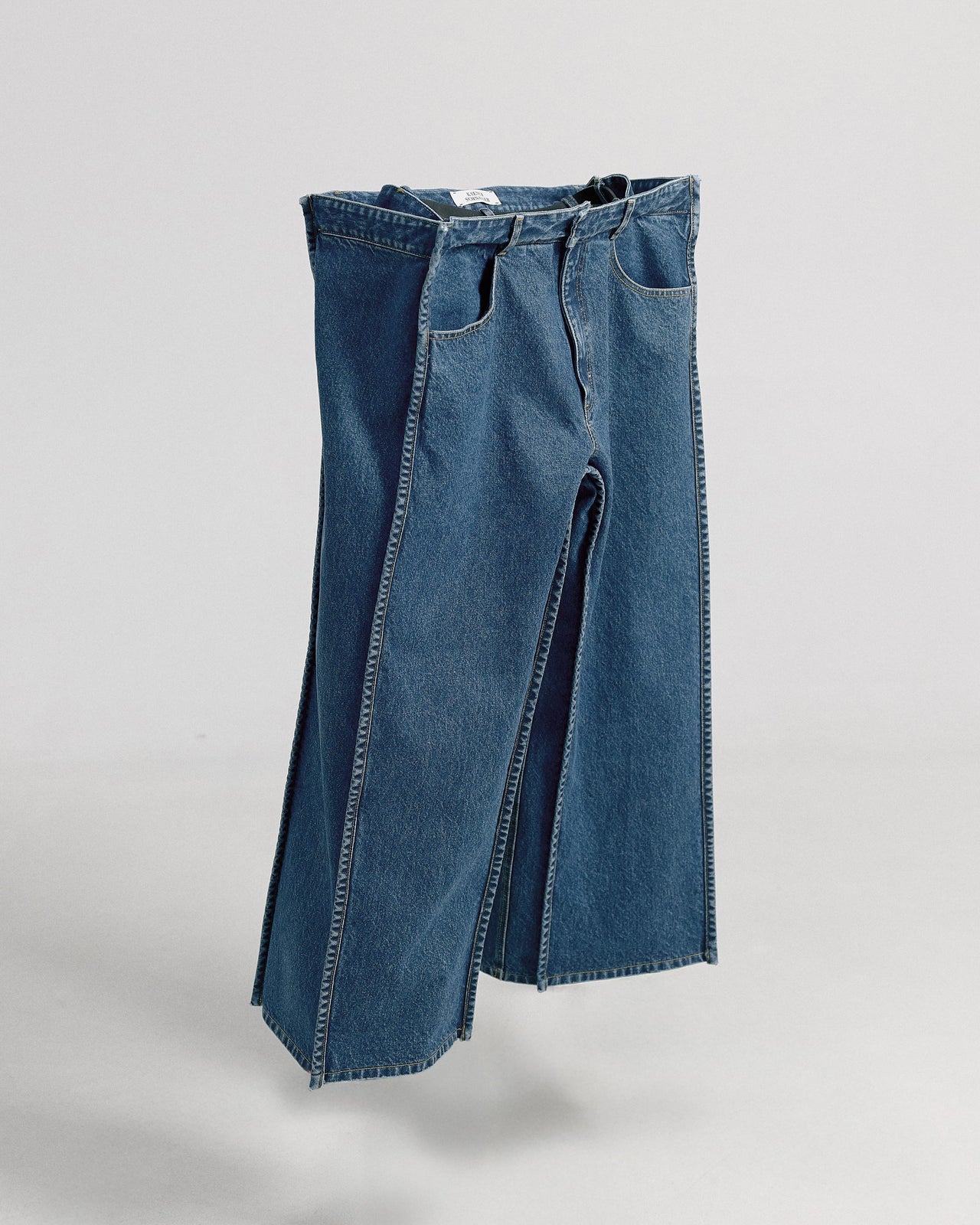 Buy Voluminous Square Jeans – by Ksenia Schnaider | Ethical & Sustainable Fashion