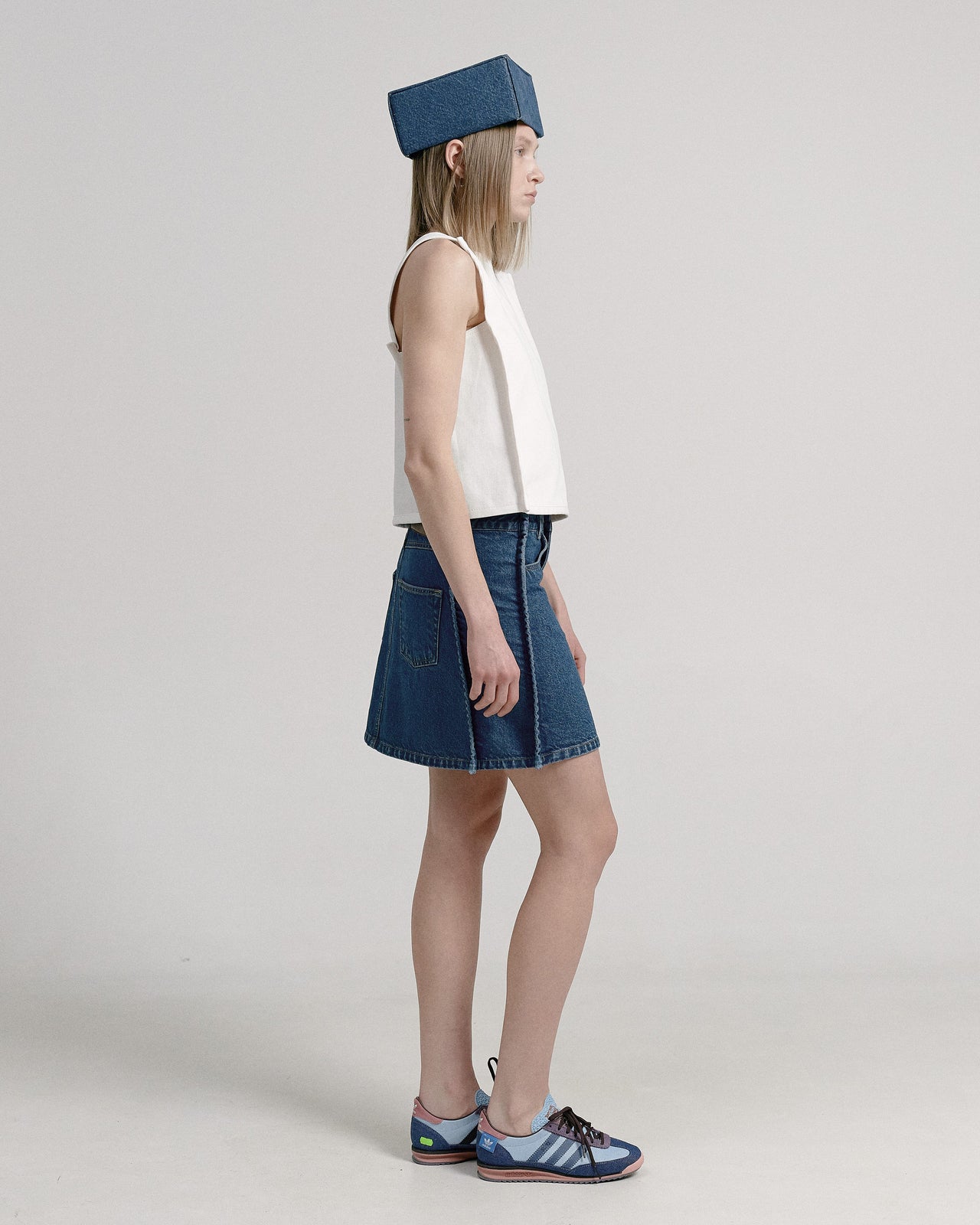Buy Square Long Top – by Ksenia Schnaider | Ethical & Sustainable Fashion
